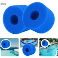 thumbnail image 1 of Bestway Type VI Filtre Éponge pour Piscine et Spa - Réutilisable et Lavable - Bleu, 1 of 4