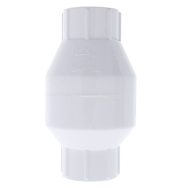 Schedule 40 PVC Slip Check ValveSize1 inch
