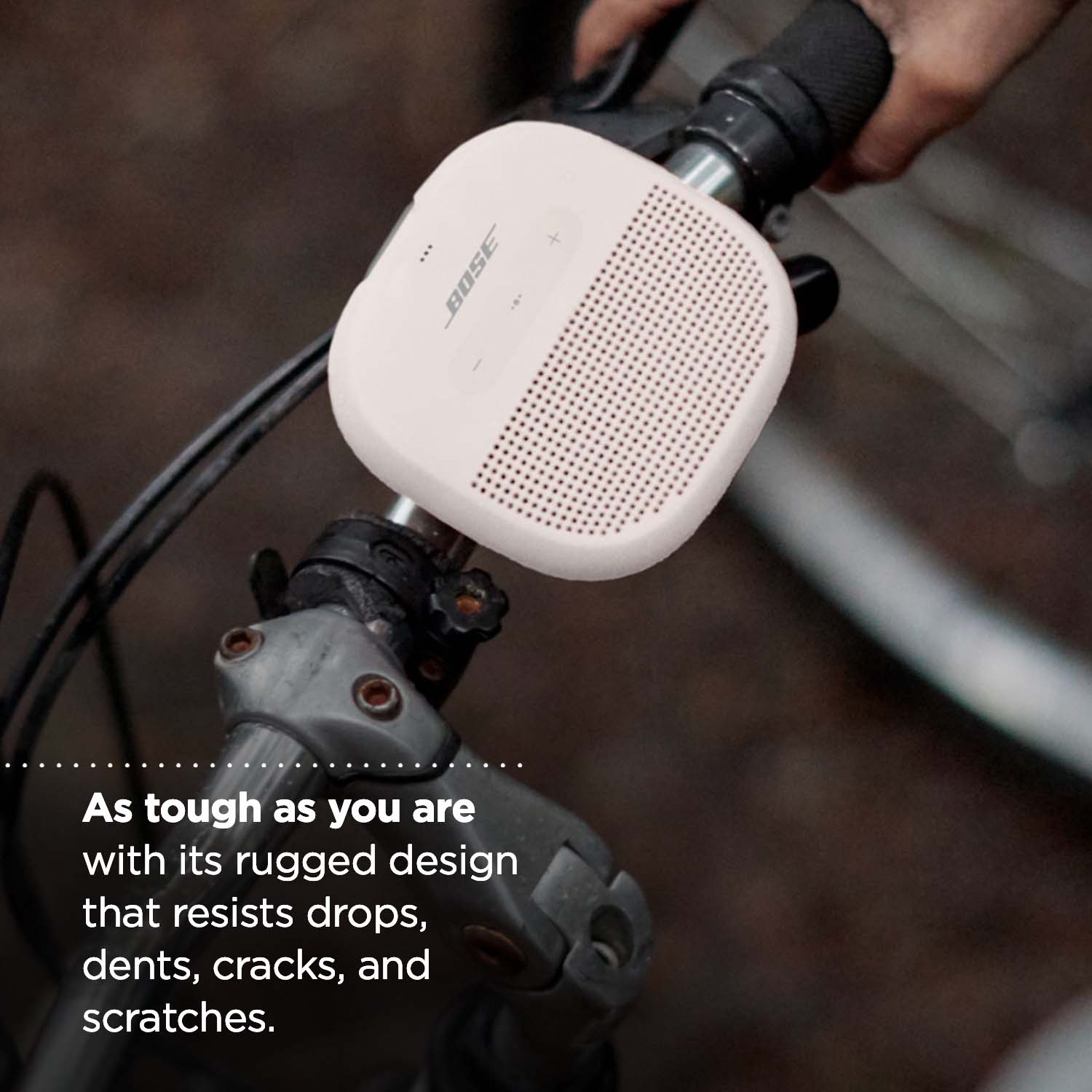 Bose SoundLink Micro Waterproof Wireless Bluetooth Portable Speaker, White Smoke - image 2 of 11