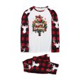 thumbnail image 3 of Odeerbi Christmas Pajamas for Family Holiday Long Sleeve Family Christmas Pajamas Matching Sets Mom Printed Parent Child Loungewear Set Two-Piece Sleepwear Xmas PJs Set Camouflage, 3 of 7