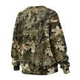 thumbnail image 5 of Xoenoiee Hunting Camo Print Women's Crew Neck Sweatshirt Loose Pullover Long Sleeve Shirts Soft Tops for Women Fall Clothes 2025, Size XL, 5 of 7