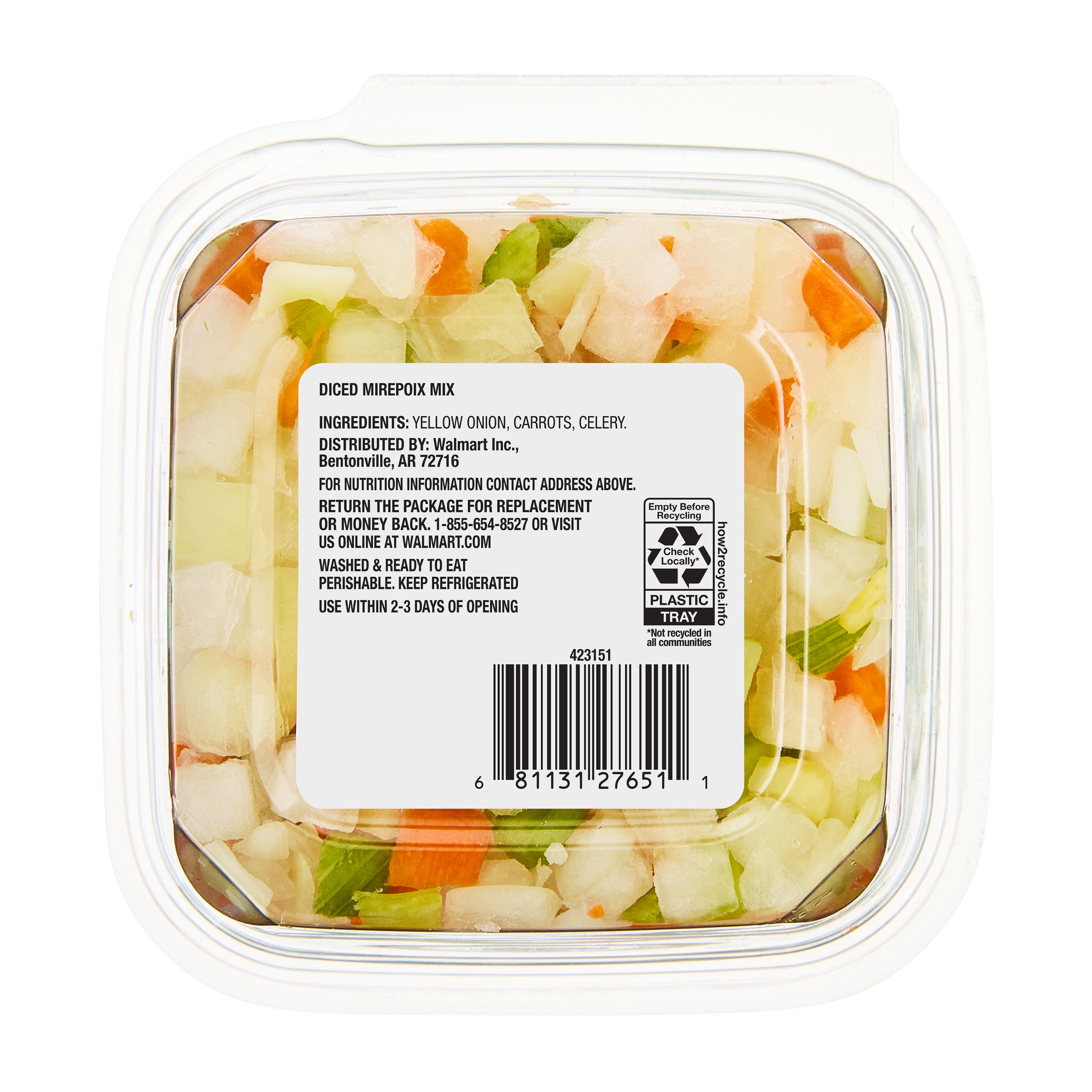 Freshness Guaranteed Diced Fresh Mirepoix Blend, 10 oz