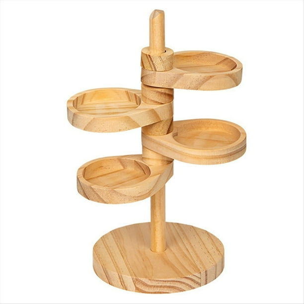 1 Estante de Almacenamiento de Madera para Llaves, de Madera Maciza, para Mesa, , para Guardar Joyas y Artículos Decorativos. A