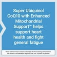 thumbnail image 3 of Life Extension Super Ubiquinol CoQ10 with Enhanced Mitochondrial Support™, heart health supplement, maximum absorption, 50 mg, non-GMO, gluten-free, 30 softgels, 3 of 9
