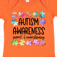 thumbnail image 4 of Inktastic Autism Awareness Support and Understanding Puzzle Pieces Boys or Girls Baby Bodysuit, 4 of 5