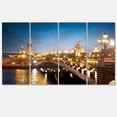 thumbnail image 2 of Pont Alexandre III Bridge - Cityscape Photo Canvas Art Print, 2 of 3