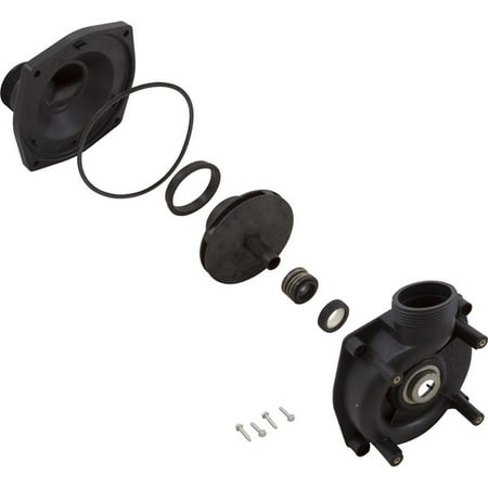 Wet End, Jacuzzi JCM, 1.5hp, 1-1/2"mbt, 48fr, Kit