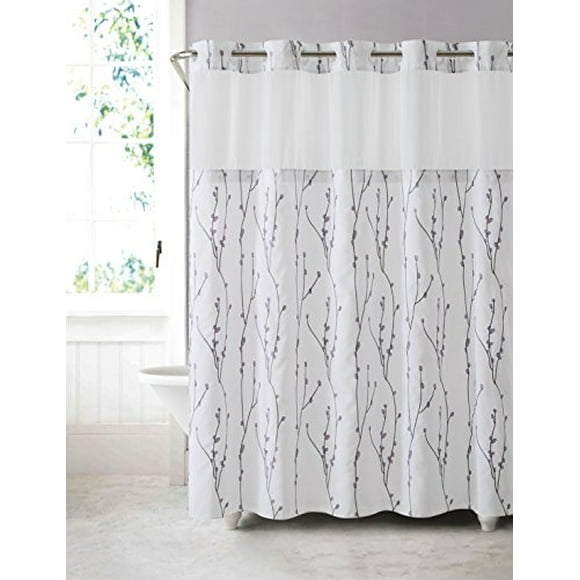 Hookless Shower Curtains Com, Purple Hookless Shower Curtain