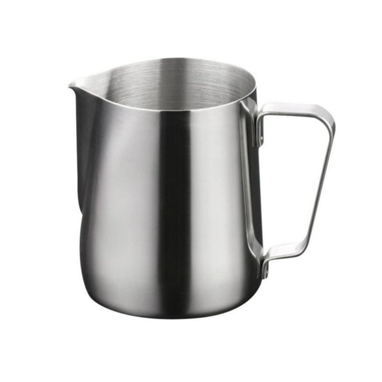  Milk Frothing Pitcher, 12 Oz Milk Frother Steamer Cup