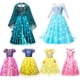 thumbnail image 2 of Vestido de princesa con luz LED de Disney para niña, Elsa, Anna, Aurora, ropa de fiesta de cumpleaños para niño, disfraz de Cenicienta y Frozen, 2 of 5
