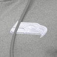 thumbnail image 4 of Women's Antigua  Heather Gray Seattle Seahawks Seeker Full-Zip Hoodie Jacket, 4 of 4