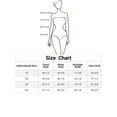 thumbnail image 6 of Unique Bargains Women's Plus Size V Neck Hollow Flare Short Sleeve Tops Tshirts 1X Green, 6 of 6