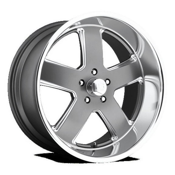 Us Mag U118 Hustler 22X9 5X127 1Et 72.56Cb Matte Gun Metal Wheel