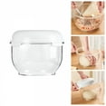 thumbnail image 5 of BPPEG Dough Fermentation Container with Lid,3QT Transparent Pizza Dough Proofer,Non-Stick Bread Dough Rising Bowl for Easy Kneading & Storage, 5 of 7