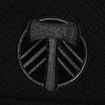 thumbnail image 4 of Men's Antigua Black Portland Timbers Streamer Diamond Button-Up Shacket, 4 of 4