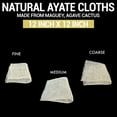 thumbnail image 7 of TV Time Direct Ayate Spa Cloth - Fine, Medium and Coarse Texture - 12 x 12" - 3 Pack Beige, 7 of 7