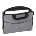 thumbnail image 3 of SWISS MOBILITY - STERLING - SLIM SOFT BRIEFCASE FOR 15.6" LAPTOP & TABLET - GREY, 3 of 5