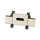 thumbnail image 2 of Organizador de respaldo de asiento Zulema Caja de pañuelos Beige, 2 of 8