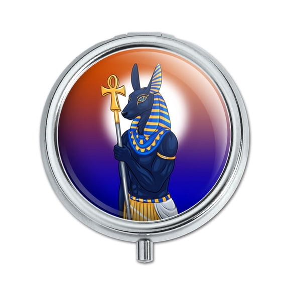 Anubis Egyptian God Mythological Pill Box
