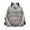 Grey, variant on STYLAGO Women Backpack Purse Anti Theft Leather Shoulder Bag Travel Multi Pockets Handbag Wallet Set