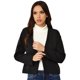 thumbnail image 1 of Blazer corto juvenil Roman Fashion, 2881 (Negro) negro M Roman Fashion JA-JUL-2881-NEGRO, 1 of 5