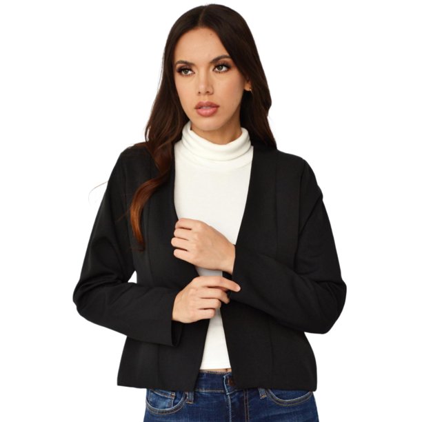 Blazer corto juvenil Roman Fashion, 2881 (Negro) negro M Roman Fashion JA-JUL-2881-NEGRO