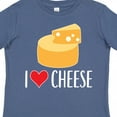thumbnail image 4 of Inktastic I Love Cheese Funny Cheese Lover Boys or Girls Toddler T-Shirt, 4 of 5