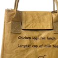 thumbnail image 3 of Abbracc Sac à Lunch Multifonctionnel Réutilisable Résistant aux Déchirures Portable pour Cadeaux Marron, 3 of 4
