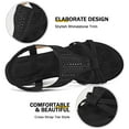 thumbnail image 3 of Ablanczoom Wedge Sandals for Women Shoes: Comfortable Open Toe Platform Women Sandals, 3 of 6