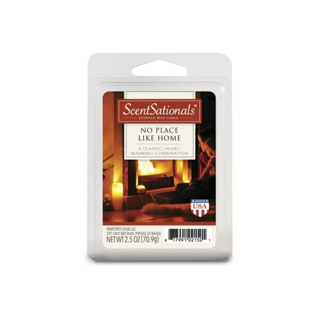 ScentSationals 2.5 oz No Place Like Home Scented Wax Melts,