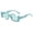 Mint Green, variant on Ohmyroo Anti-UV Polarized Irregular Sunglasses PC Frame for Men Women Driving Fishing Hiking Glare Protection Gear
