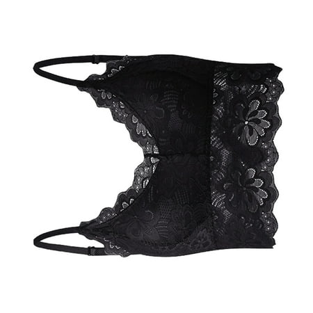 

Wozhidaoke lingerie for women Women Bra Bra Top Solid Vest Lace Seamless Breathable Push Up Top Underwe lingerie for women