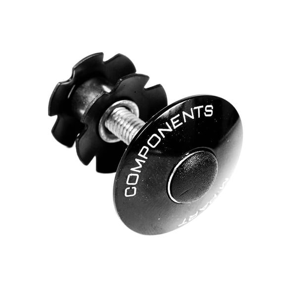 M Part Alloy Star Nut Set 1-1/8 inch Black