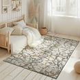 thumbnail image 3 of Abstract 8x10 Marble Area Rug Contemporary Modern Artistic Carpet for Living Room Bedroom, 3 of 9