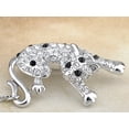 thumbnail image 2 of Fun Tom & Jerry Cat Mouse Playing Crystal Rhinestone Fashion Jewelry Pin Brooch, 2 of 4