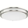 thumbnail image 6 of Abide Collection 5-CCT Integrated LED Brushed Nickel Contemporary 14" Medium Flush Mount Light, 6 of 9