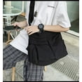 thumbnail image 4 of HMSHA Women's Canvas Shoulder Bag Fairy Large Capacity Y2k Messenger Bag Hippie Punk Goth Tote Bag Preppy Stuff, 4 of 7