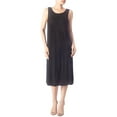 thumbnail image 2 of iB-iP Women's Modal Cozy Knee Length Casual Relaxed Full Slip, 2 of 8