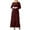 Red, variant on HJYCHN Elegant Women Long Sleeve Pullover Abaya Dress for Daily Prayer Wear and Fashion Long Dress Black M