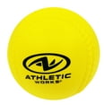 Athletic Works 9 in. Practice Foam Baseballs with Carrying Bag, Yellow