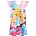 thumbnail image 2 of Taylorswift Pajamas Princess Casual Dress Ruffled Sleeve Dress-week, 2 of 4