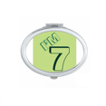 thumbnail image 1 of Seven Age Digital Birthday Mirror Portable Fold Hand Makeup Double Side Glasses, 1 of 3