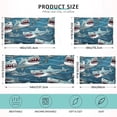 thumbnail image 3 of Cute Sharks Plush Pillowcase, Luxury Soft King Pillow Case for Hair and Skin, Set Standard Size Pillow Covers with Zipper Closure, 20x40in #180 Home Decor Gifts, 3 of 7