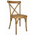 thumbnail image 2 of Chestnut Fluted Leg Farm Table Dining Set with 10 Chairs by Chivari, 2 of 11