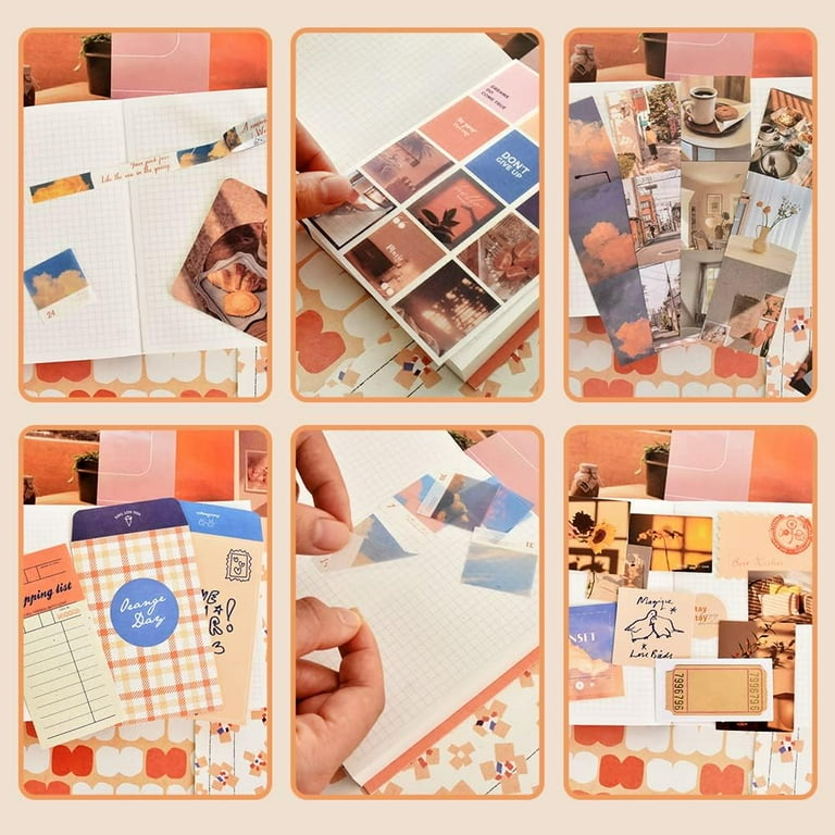 Vintage Aesthetic Scrapbook Kit Bullet Junk Journal Kit With