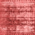 thumbnail image 1 of Ahgly Company Machine Washable Indoor Square Abstract Red Modern Area Rugs, 5' Square, 1 of 4