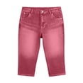 thumbnail image 6 of Stamzod Capri Leggings for Women High Waisted Printed Yoga Capris Casual Stretchy Gym Workout Leggings Watermelon Red-2 L, 6 of 6