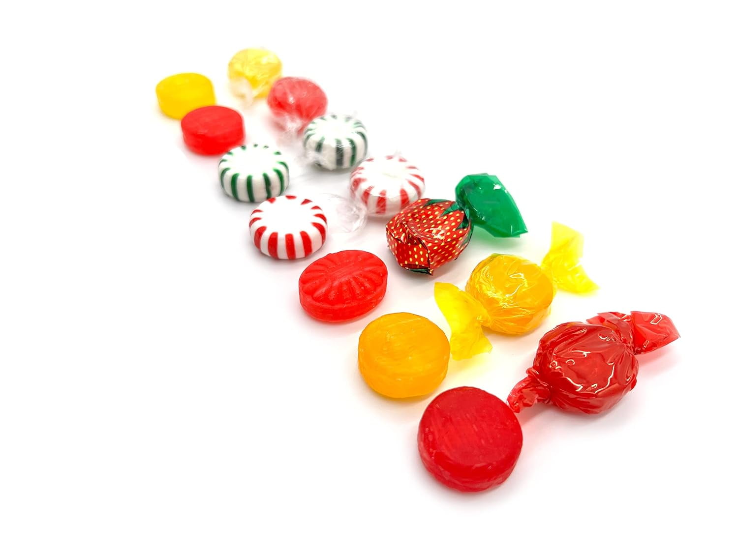 Hard Candy Party Mix Fruit Flavored Assorted, Individually Wrapped (6 Pound Bag - Approx. 450 Count)