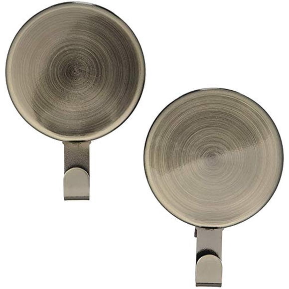 Bullseye Office Reliable Magnetic Wreath Hooks (2 Pack) - Scratch-Free Silver Hangers Hold Up to 10 Lbs! Perfect for Hanging Tools in Garage, Christmas Wreaths, or as a Heavy Duty