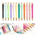 thumbnail image 2 of LIANXUE 6x 1.0mm Retractable Ballpoint Pen Writing Pen Rollerball Pen Stationery Pen, 2 of 21